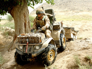 NEW QUAD BIKES GET MORE THROTTLE FOR AFGHANISTAN