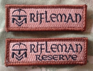 Rifleman patches